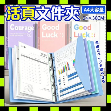 💥臺灣出貨💥 活頁資料夾  A4文件夾 試捲收納袋 透明插頁資料冊 分類夾 分類夾 考捲收納袋 資料包 文件收納1215
