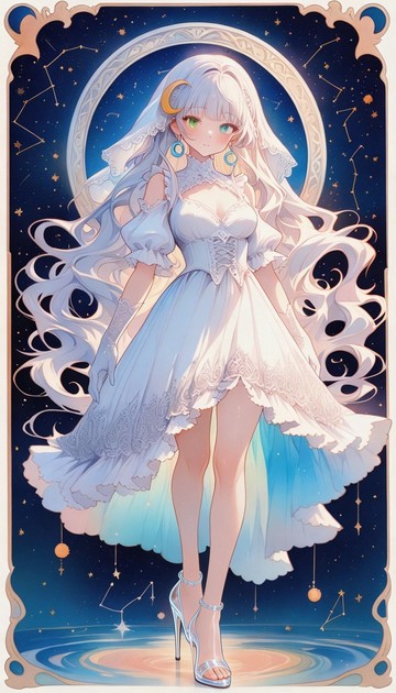 貓咪 Asahi 貼紙 星月誓約