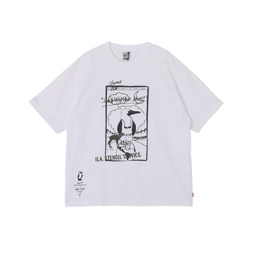 CHUMS 守矢努 Old Booby T-Shirt 男 短袖上衣 白色 CH012791W001