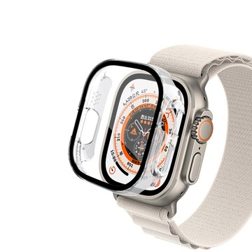 Apple Watch 錶殼 Watch Ultra 2 / 1(49mm)(透明)-鋼化玻璃手錶殼系列