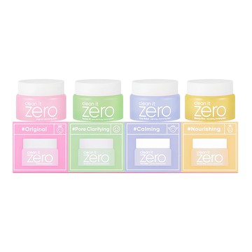 BANILA CO 芭妮蘭 台灣公司貨 ZERO 零感肌瞬淨卸妝霜4件組  1組