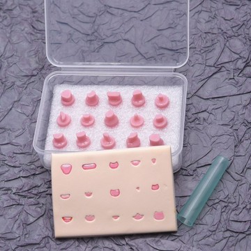 嘴型壓模超輕粘土嘴模翻模臉模q版手辦用嘴巴模具靈動表情diy