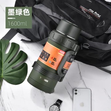 304不銹鋼保溫壺大容量便捷式熱水壺墩墩保冷壺戶外車載全鋼壺