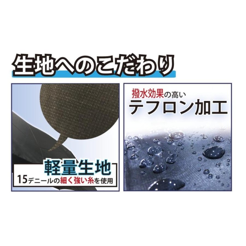 超軽量105ｇ 折りたたみ傘 カーボン骨×撥水効果の高いデュポン社の