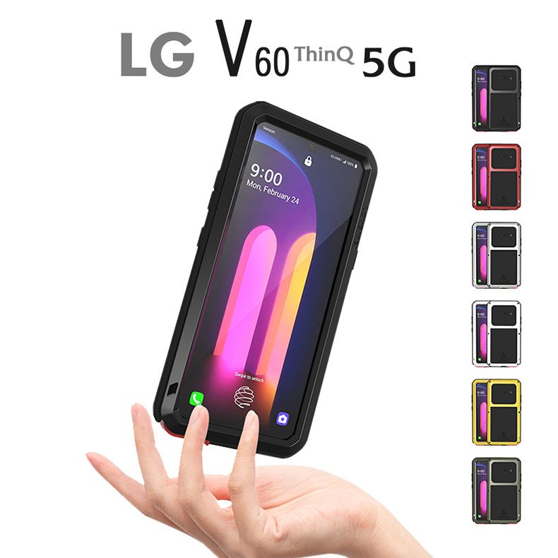 シャイニングゴールデン LG V60 ThinQ デュアルスクリーン ケース 2