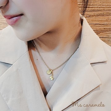 【焦糖小姐 Ms caramelo】拼圖Puzzles 項鍊