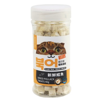 CAT CHUP 貓用小顆粒凍乾零食  鱈魚  40g  1罐