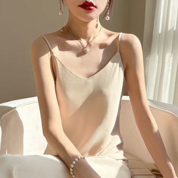 [巴黎精品] 現貨+預購 頂級法式絲質洋裝緞面連身裙名媛絲綢長裙冰絲涼感天絲連衣裙-女裙子14色a1gj6