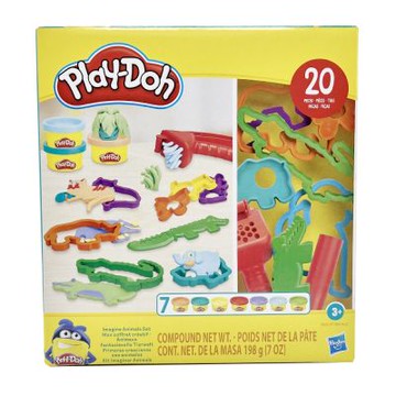 PlayDoh 培樂多 - 創意小模具黏土遊戲組(動物)