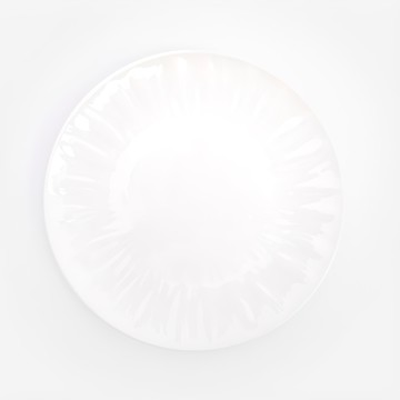 HOLA 和樂家居 繪羽平盤 693g  26 x 26 x 2.4cm  014288082  1個