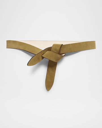 Lecce Suede Pull-Through Belt