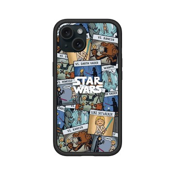 iPhone 15 Mod NX 黑 - 迪士尼-星際大戰 Star Wars - 星戰角色-漫畫系列