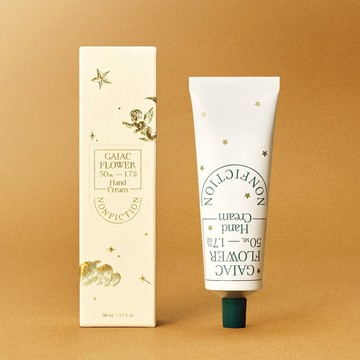 [平輸版] NONFICTION｜聖誕星辰限定 GAIAC FLOWER Hand Cream 50ML/盒裝 50ML 聖誕禮物交換禮物
