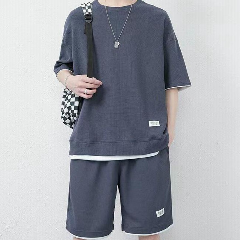 セットアップ Tシャツ ハーフパンツ メンズ 上下セット 2点セット 