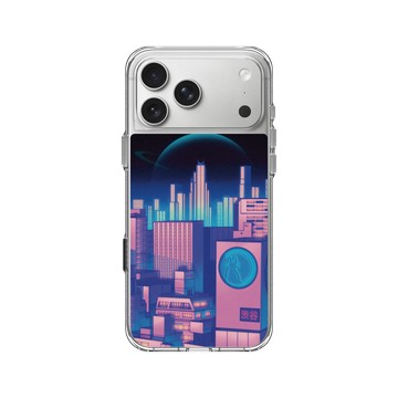 iPhone 17 Pro Max Clear Case（相機按鈕） 透明 - Denise Rashidi (Surudenise) - Space Travel 夢幻旅程