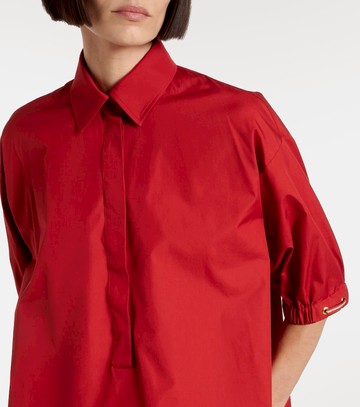 Max Mara Teano cotton poplin shirt