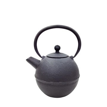 鑄鐵壺 丸型絲目急須壺0.7L(K-0.7L)