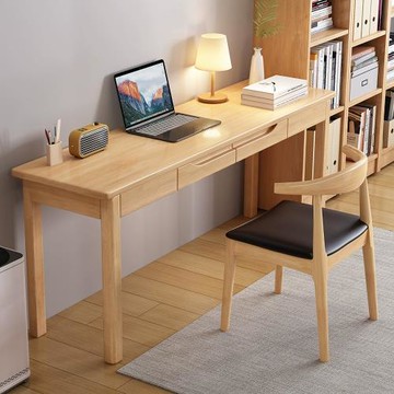 HappyLife 全實木窄書桌 45x120公分 Y11396