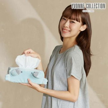 YVONNE 以旺傢飾 螃蟹面紙套-湖水綠