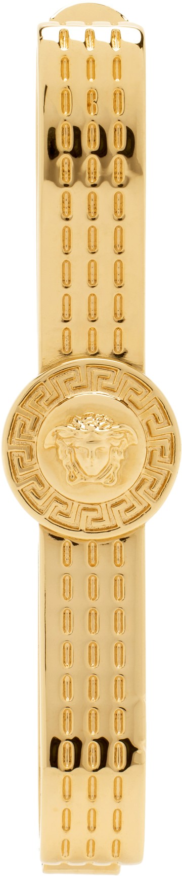 Versace 金色 Medusa 发夹