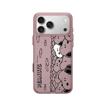 iPhone 17 Pro Max Clear (相機按鈕) 晶醺玫 - 史努比 Snoopy - 滿滿的Snoopy