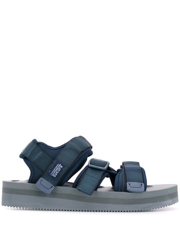 Suicoke - strap sandals - unisex - Rubber/Nylon/Nylon - 5 - Blue