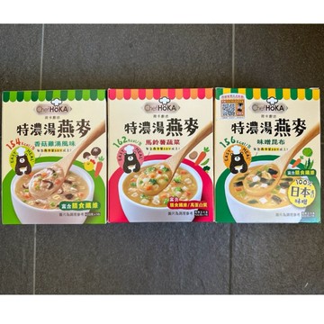 荷卡廚坊 特濃湯 燕麥香菇雞湯風味 馬鈴薯蔬菜 味噌昆布 （5包入）210g