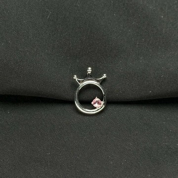 粉剛玉項鍊 | 藍寶石 剛玉 錫蘭帶回 無燒 理性 冷靜專注 天然石項鍊 925純銀 S25AO14-001