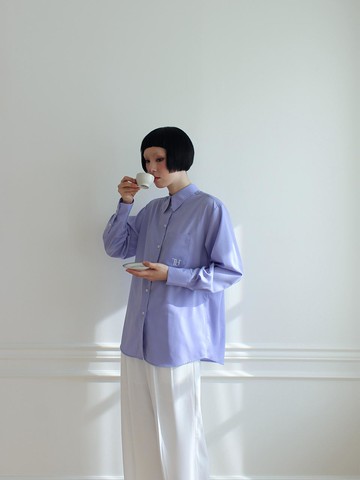 Rubati Symbol Pocket Shirt (BLUE)