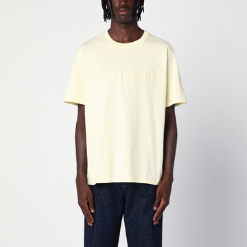 Organic cotton light yellow T-shirt