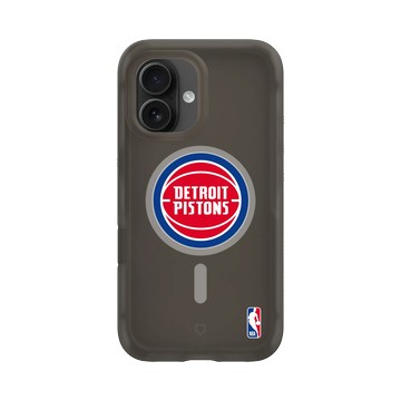 iPhone 16 AirX 本質黑 - NBA - Logo-底特律活塞 Detroit Pistons