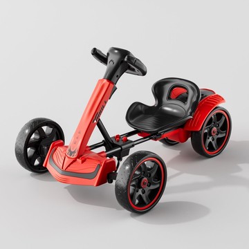 免運/可開票 玩具 兒童玩具 兒童安裝電動卡丁車遙控新款四輪車寶寶可折疊便攜玩具車汽車童車CH5777