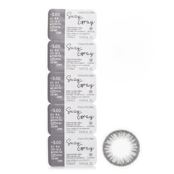 Clalen Clalen Iris Suzy Gray 日拋有色隱形眼鏡 -3.00 5pcs x 1 strip-隱形眼鏡