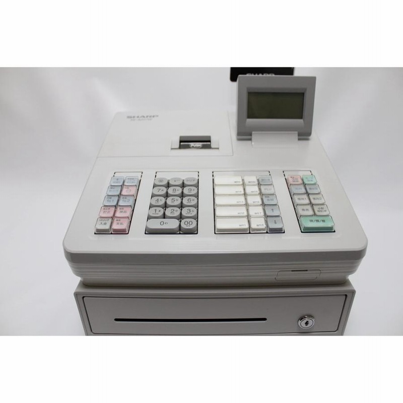 SHARP XE-A207W ホワイト レジスタ SHARP XE-A207W ホワイト レジスタ 【公式通販】