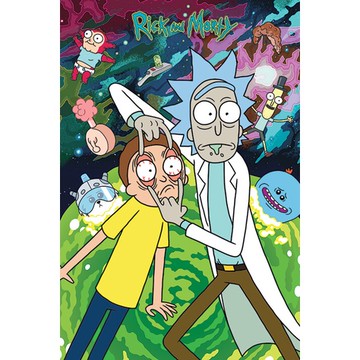【瑞克和莫蒂】Rick and Morty 注視 – 英國進口海報