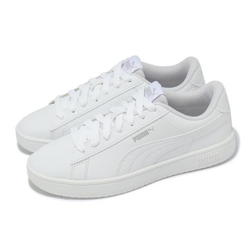 Puma 休閒鞋 Rickie Classic 男鞋 女鞋 白 灰 皮革 經典 小白鞋 39425104