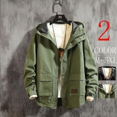 モッズコートメンズ ショート ミドル丈 ジャケット ジャケット フード付き 春 秋 ジャンパー アウター 春のジャケット 防風 大きいサイズ 通販 Lineポイント最大get Lineショッピング