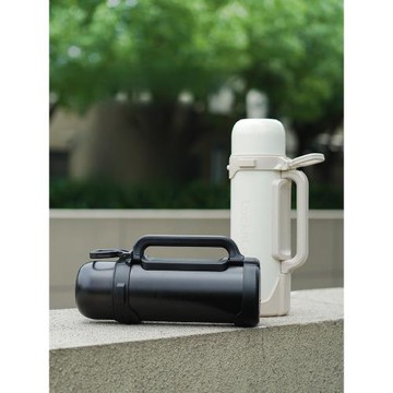 樂扣樂扣保溫壺不銹鋼便攜家用水瓶戶外旅行保溫杯大容量車載水壺