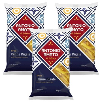 ANTONIO AMATO 阿瑪特 尖筆麵 NO.80  500g  3包