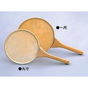 SUZUKI うちわ太鼓 1尺 (鈴木楽器 和太鼓 スズキ)