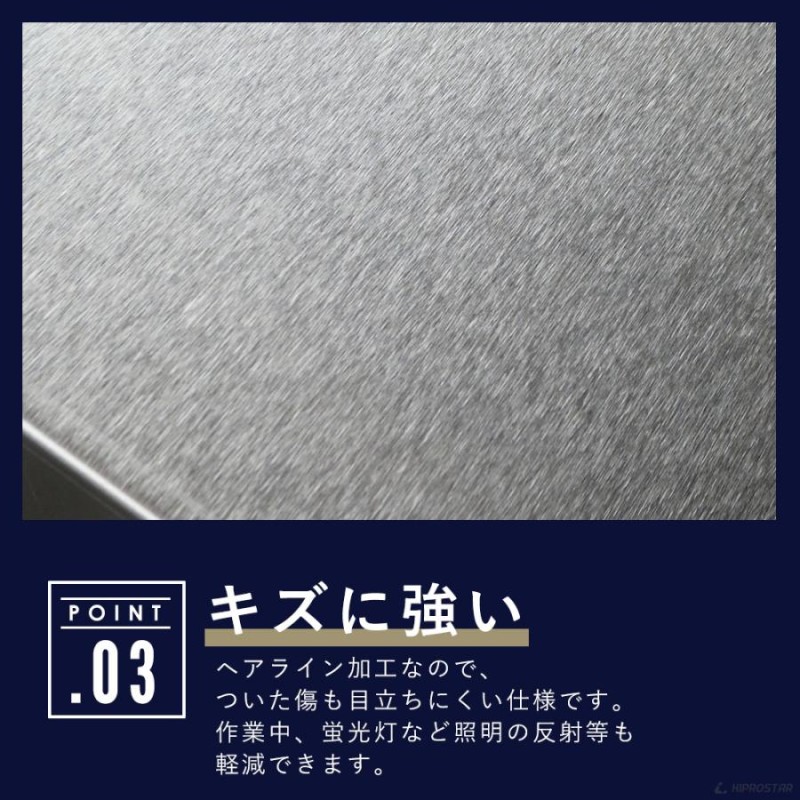 ステンレス 作業台 キャスター付き 業務用 調理台 600×600×800 板厚1.2