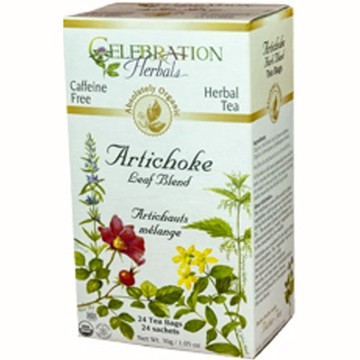Organic Artichoke Blend Tea 24 Bags by Celebration Herbals