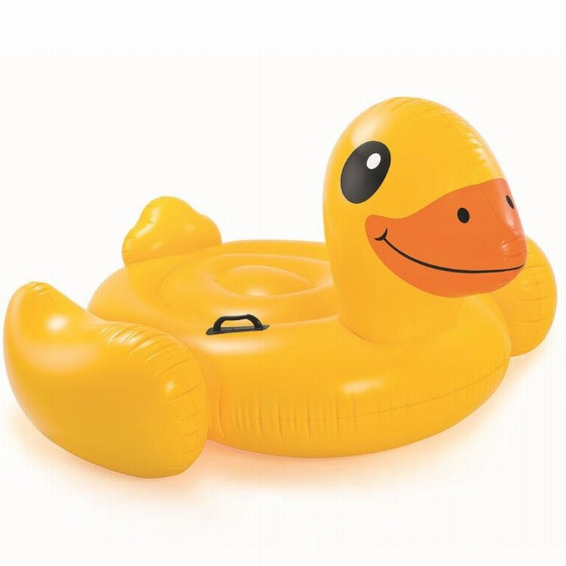 INTEX アヒルフロート ビッグサイズ 浮き具 ボート 浮き輪