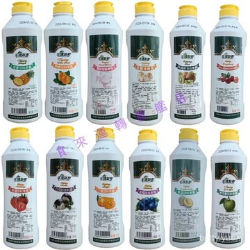 免運 豐源果醬 1KG 聖代頂料冰淇淋果醬 草莓味巧剋力黃桃芒果藍莓蔓越莓