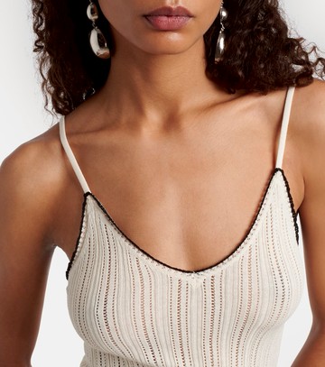 Isabel Marant India pointelle silk and cotton camisole