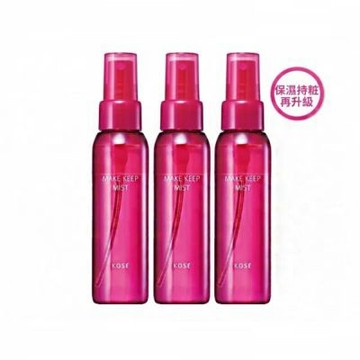 【官方直營】KOSE 高絲 蔻絲媚影 美顏定格持粧噴霧PLUS 80mL3入組(定妝噴霧)