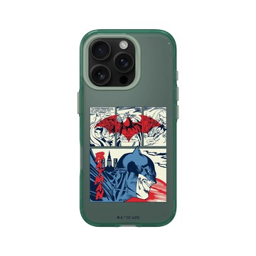 iPhone 16 Pro Clear 憂墨綠 - Batman 蝙蝠俠 - 連環漫畫