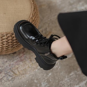 真皮馬丁靴女2024年冬季新款加絨女靴厚底增高小個子英倫風短靴子