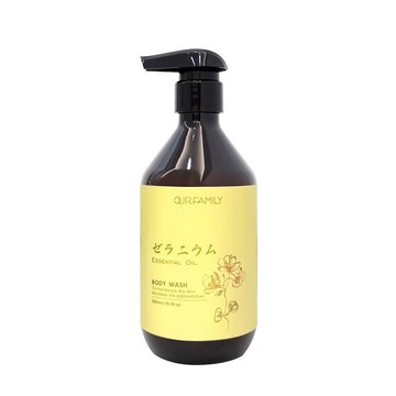 【OUR FAMILY 一家人】 益生菌天竺葵療癒亮白沐浴 500ml