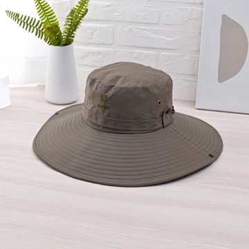 CB防潑大帽沿遮陽帽-軍綠